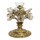 "Montgolfière" Ceiling Light – Antique – Gilded Bronze & Crystal (7 Lights)