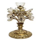 "Montgolfière" Ceiling Light – Antique – Gilded Bronze & Crystal (7 Lights)