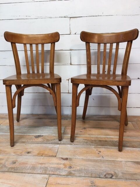 Pair of Luterma bistro chairs 1950