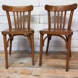 Pair of Luterma bistro chairs 1950