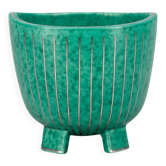 Wilhelm Kage "Argenta" ceramic bowl for Gustavsberg Sweden 1940s Marked