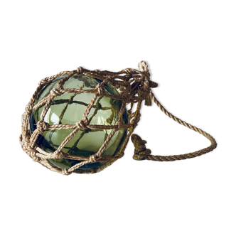 Old glass fishing float