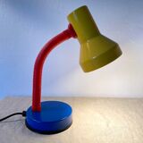 Desk lamp 80s tricolor
