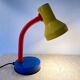 Lampe de bureau années 80 tricolore