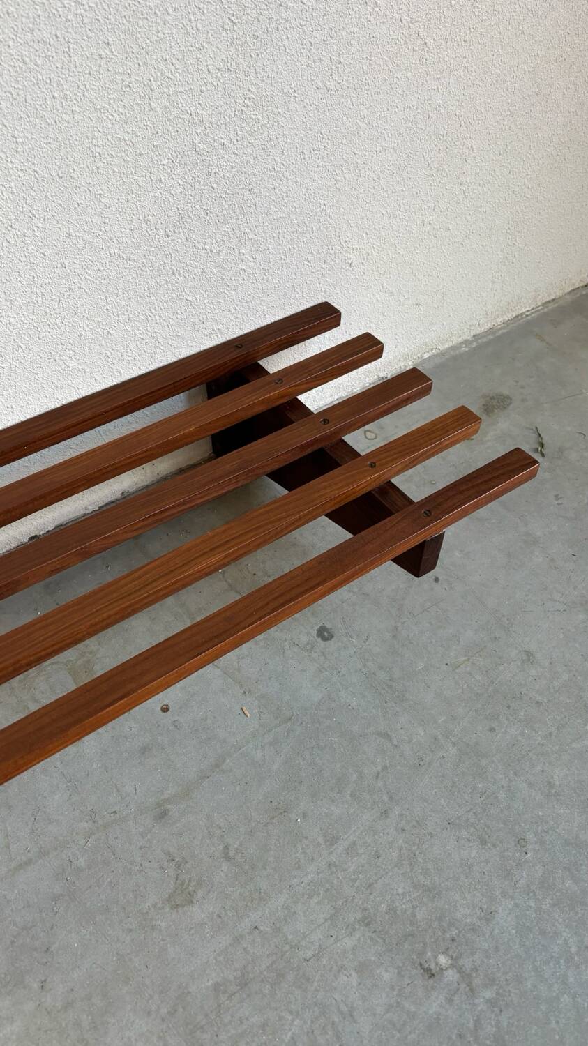 Vintage Danish coat rack teak