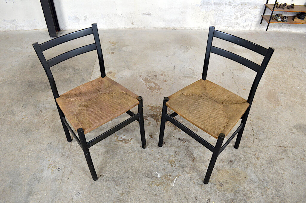 Pair of vintage design chairs - Scandinavian 1960