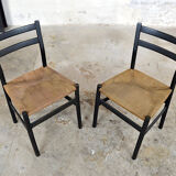 Pair of vintage design chairs - Scandinavian 1960