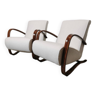 H-269 Armchairs by Jindřich Halabala, Set of 2