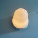 Flush-mounted Art Deco ceiling light with ceramic base, 1940s, Germany