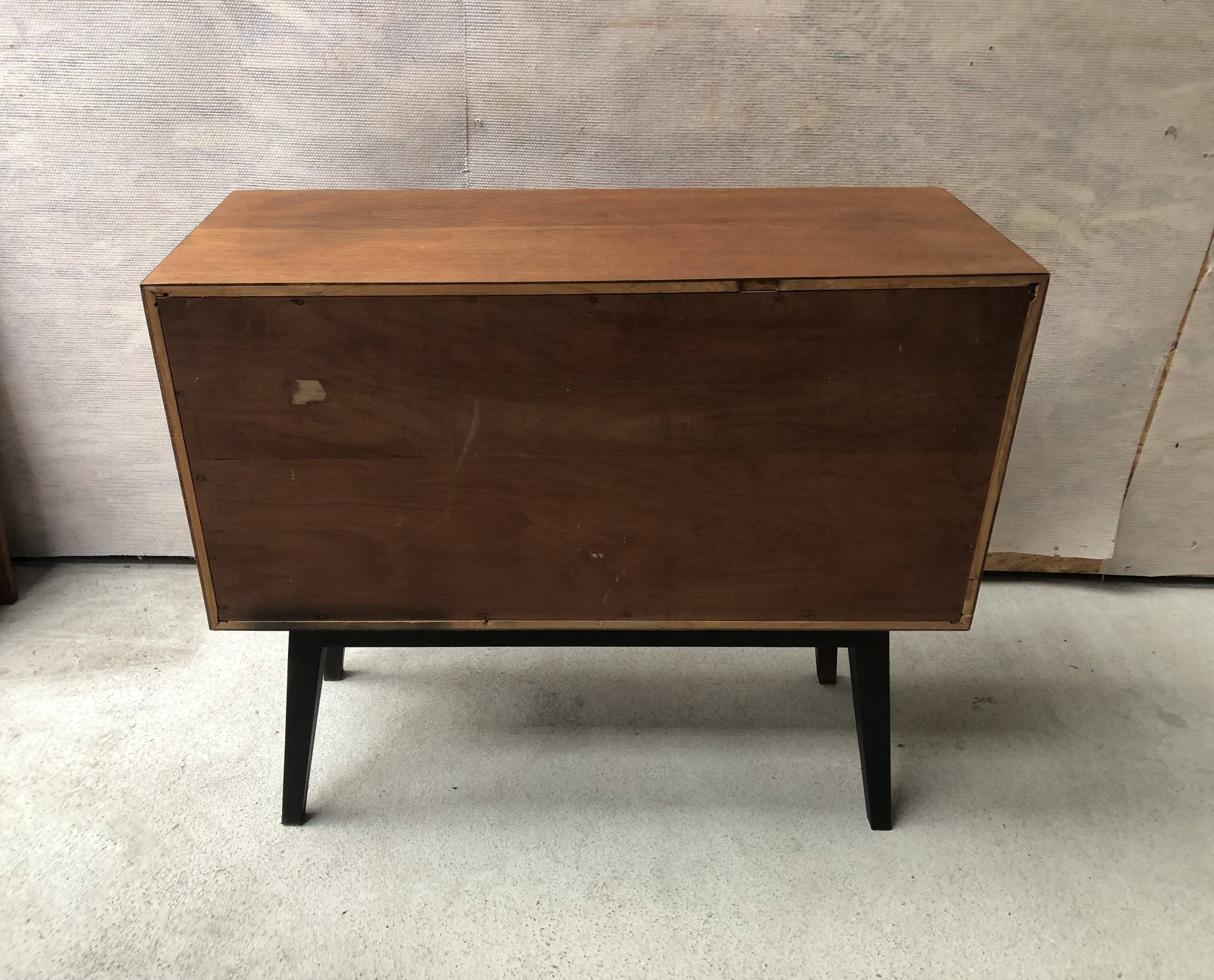 Small row of vintage storage furniture from the 1960s