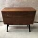 Small row of vintage storage furniture from the 1960s