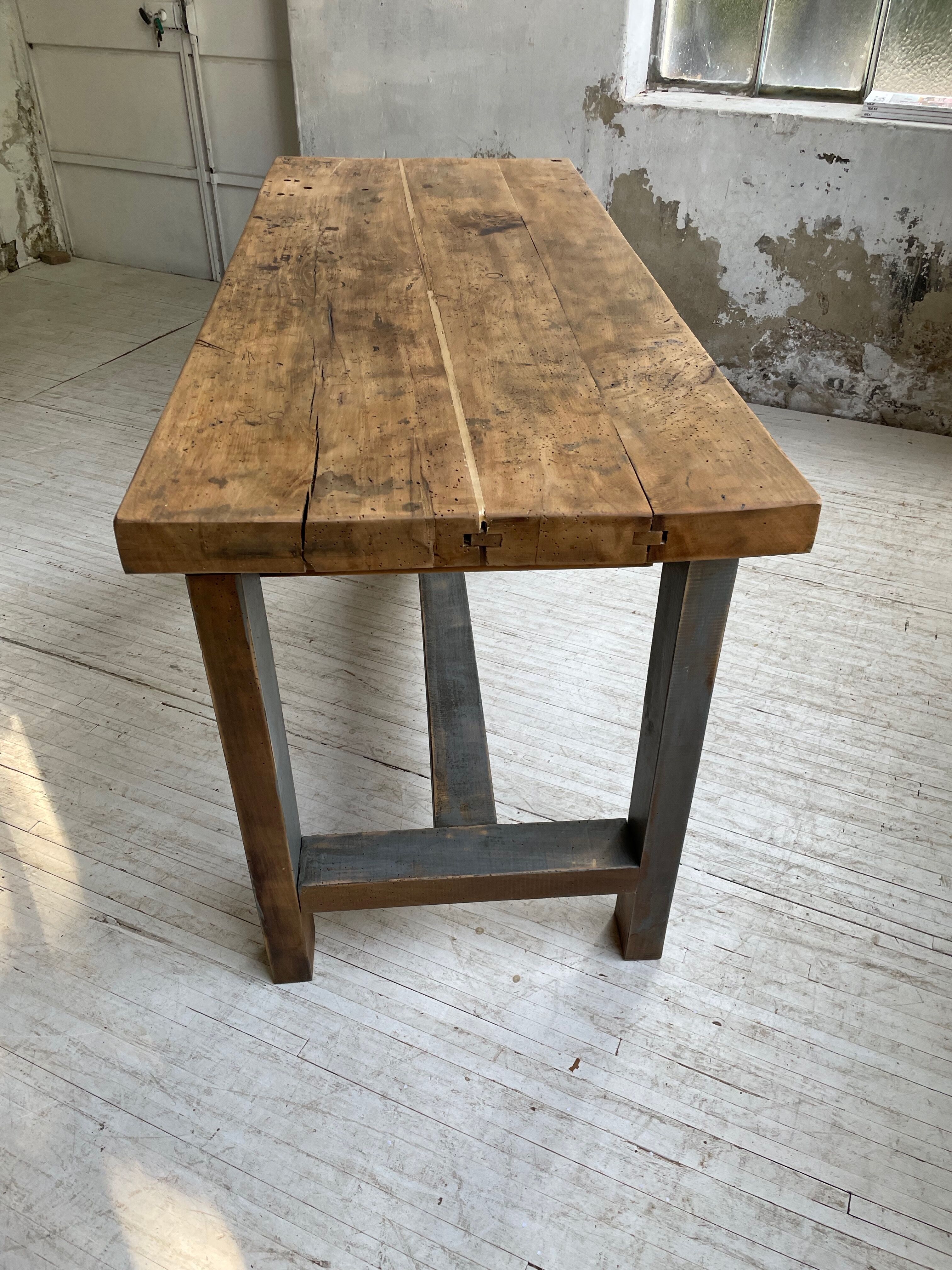 Established central island beech solid 170cm