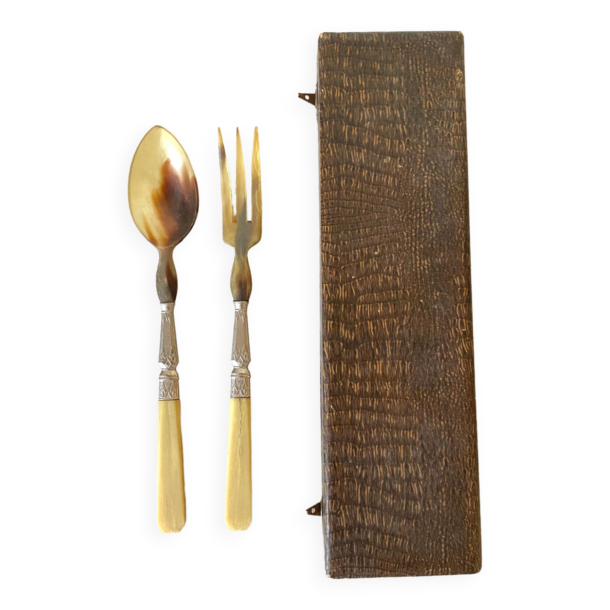 Antique salad cutlery