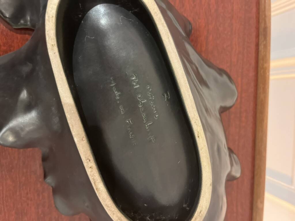 Pol Chambost leaf ceramic cup