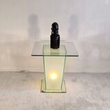 Marais International side table and light lamp