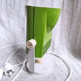 Apple green vintage metal table lamp