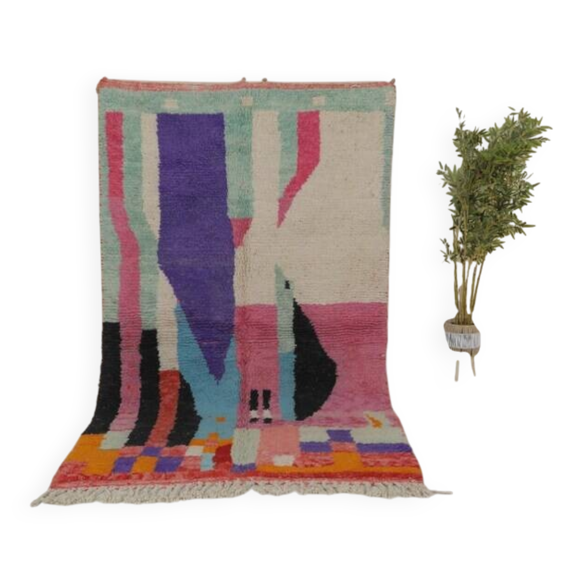 Azilal Berber rug woven in wool 200cmx300cm