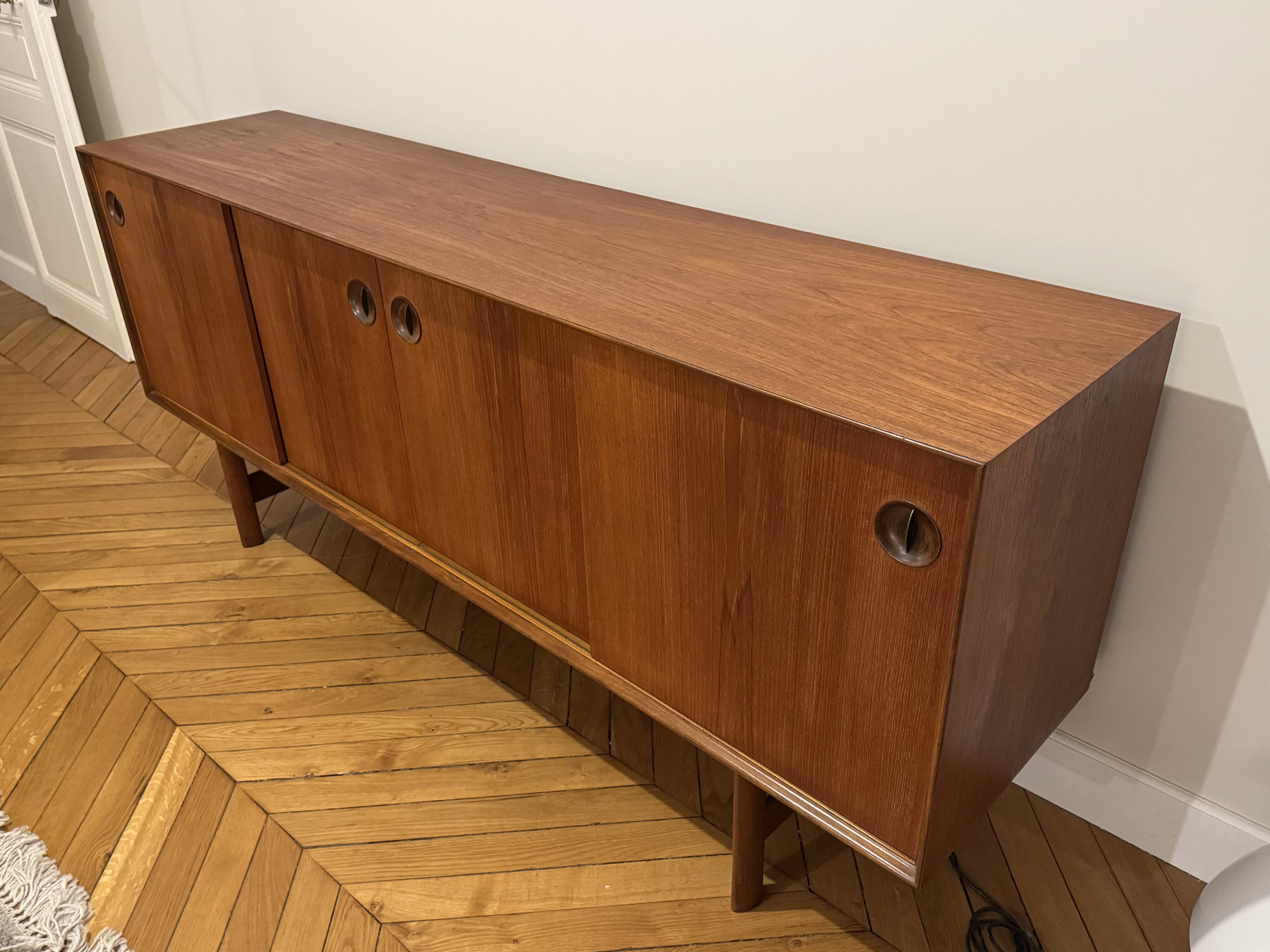 Sideboard Rastad and Relling by cabinetmaker Gustav Bahus – 1950s Norway
