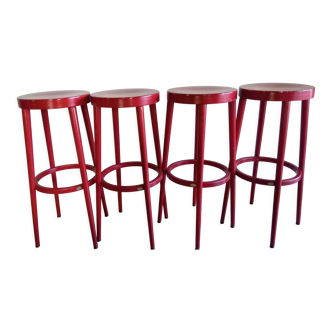 Set of 4 baumann stools