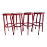 Set of 4 baumann stools