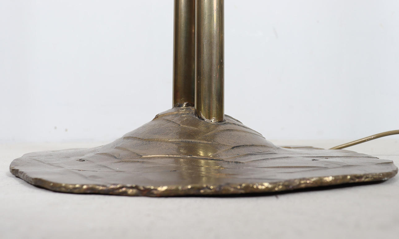 Lothar Klute. Attributed. Brutalist floor lamp by Lothar Klute, Germany, 1980s.