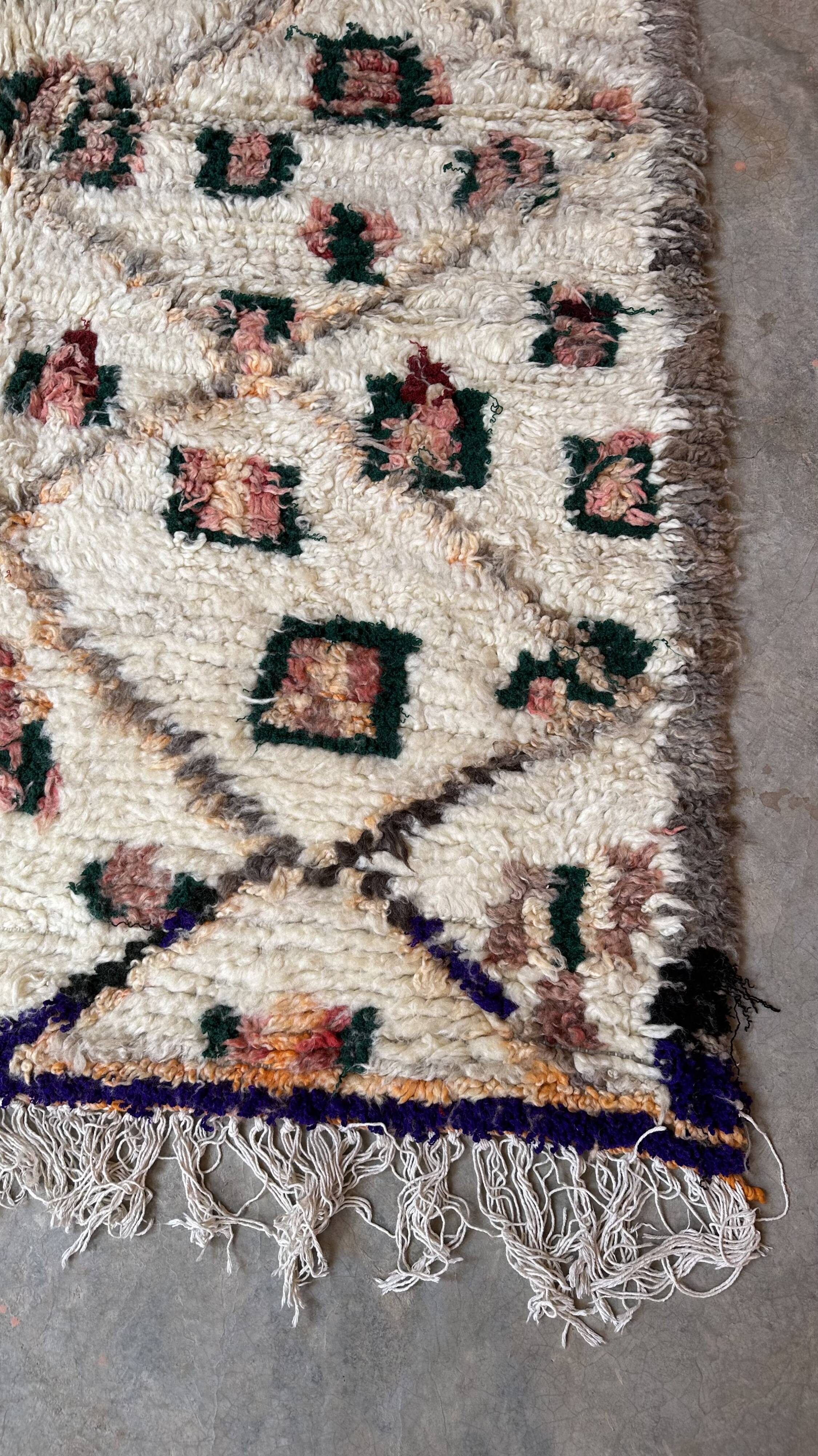 Tapis Marocain beige Talsint - 317 x 151 cm