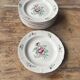 Set of 10 Villeroy & Boch deep plates – bucolic design 24.5 cm