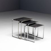 First Edition Side Tables by Marcel Breuer for Thonet, Germany, 1930s