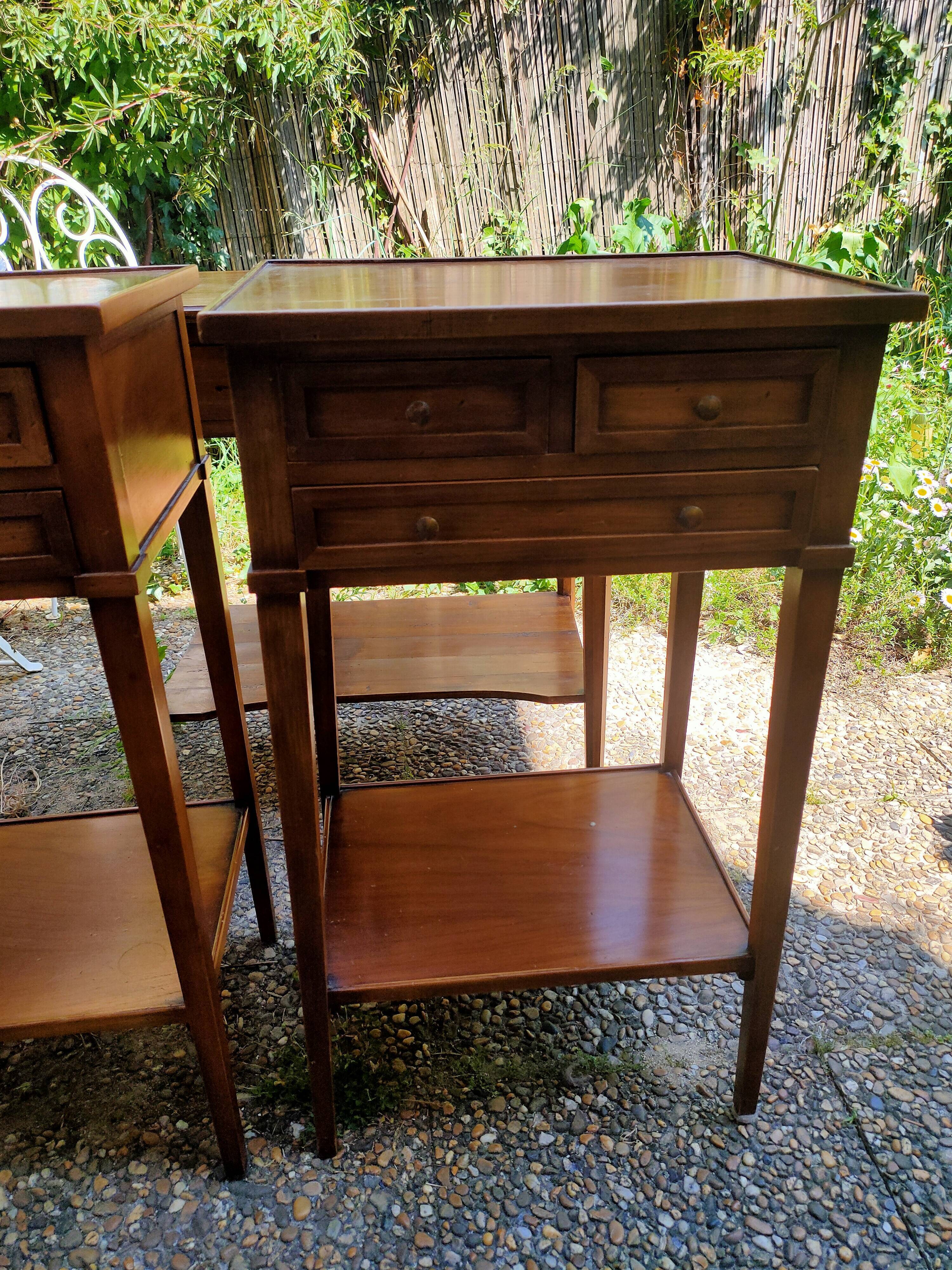 small desk and matching nightstands