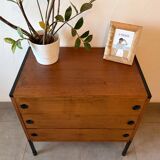 Vintage chest of drawers from the 1960s.