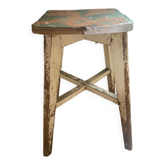 Vintage wooden stool