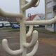 Parrot hangs coat desing