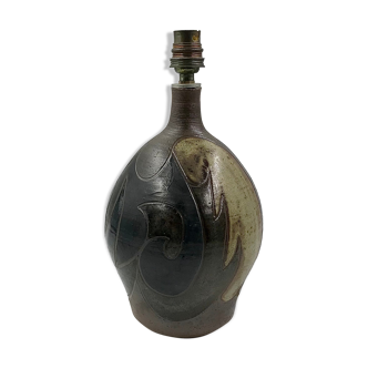 Pied de lampe en céramique