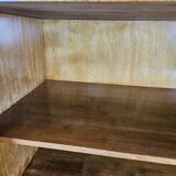 Art decò sideboard in thuja and walnut