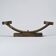 Carved chandelier made from solid wood, France, around 1950.