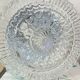 Round wall light ceiling fixture transparent glass vintage antique lamp