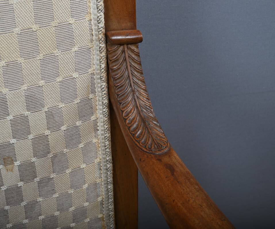 Paire de fauteuils, époque Empire – début XIXe