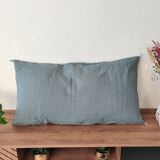 Coussin berbère gris en soie de cactus