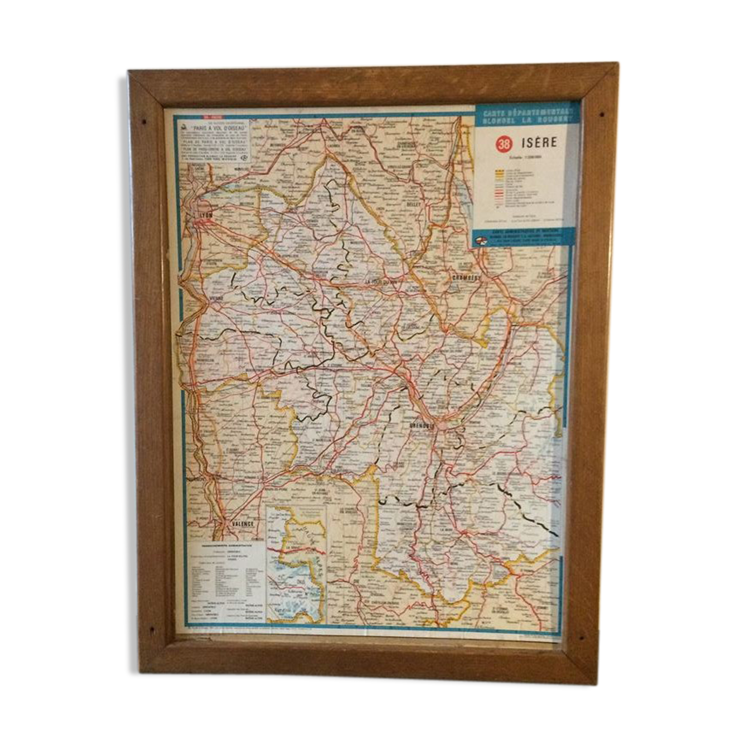 Blondel the Rougery county map