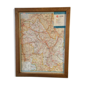 Blondel the Rougery county map
