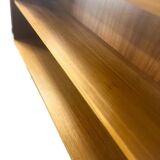 Canapé / canapé vintage en cuir noir martin stoll