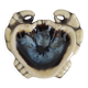 Ashtray or empty pocket barbotine crab