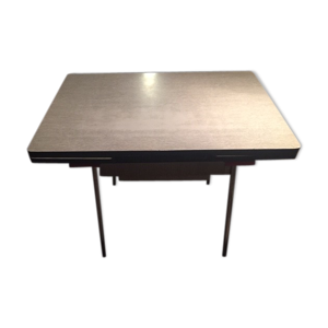 Table grise formica vintage