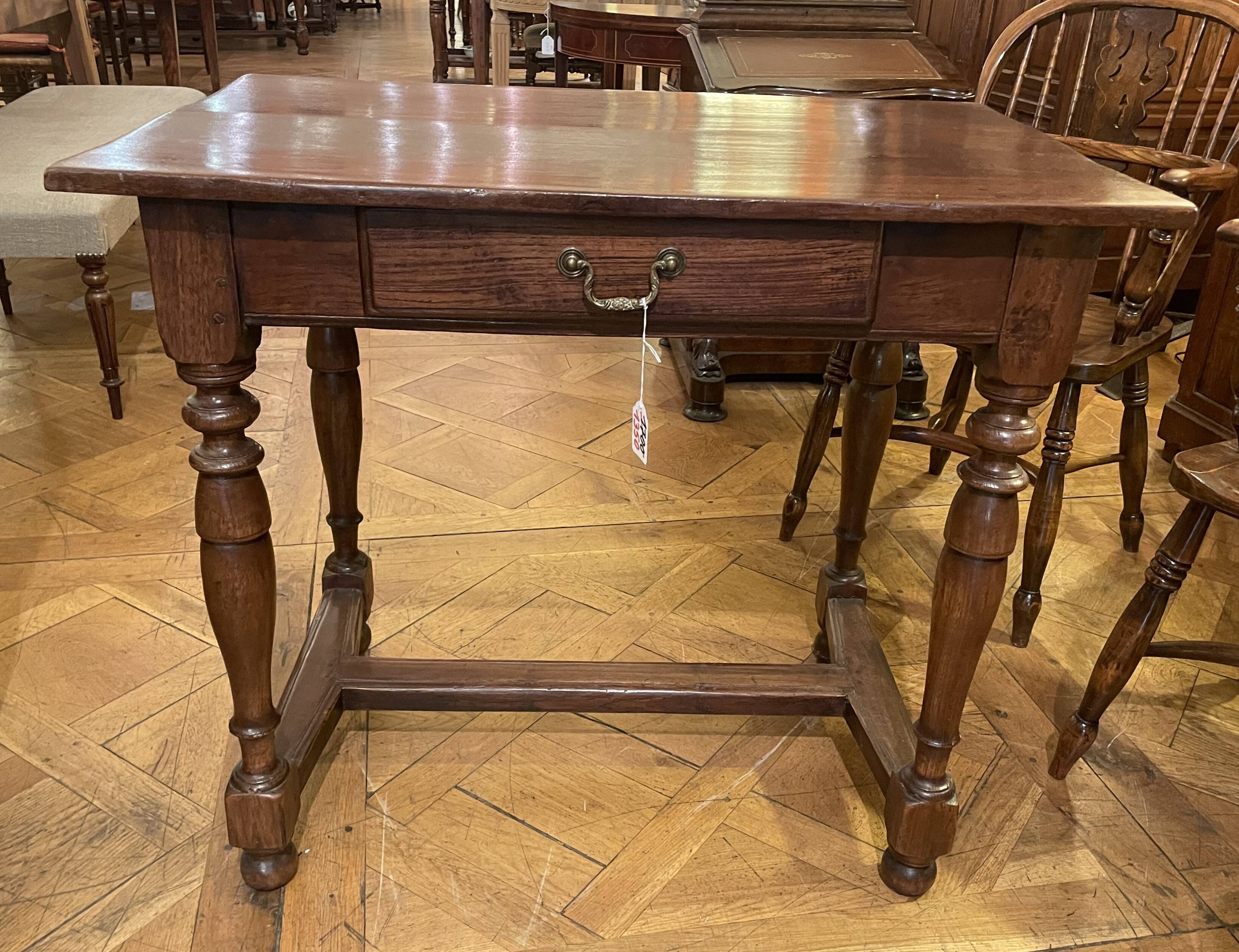 19th-century chestnut desk