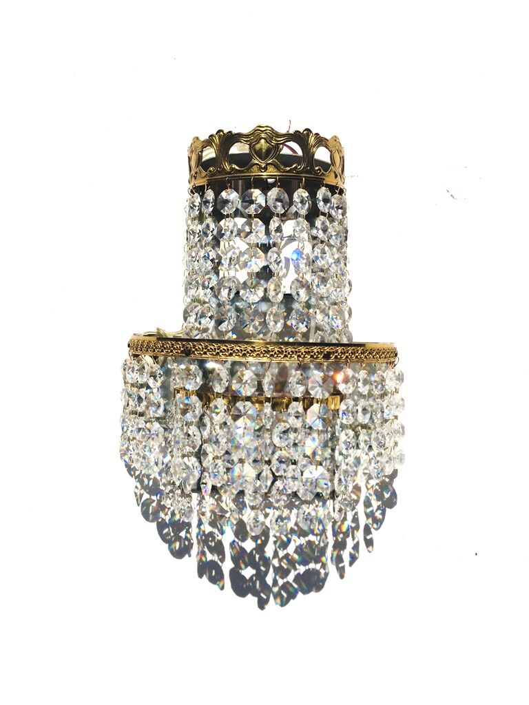 Wall lamp Hollywood Regency