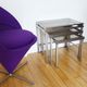 Lot 3 pull out tables by Maison Jansen by Guy Lefèvre 1970