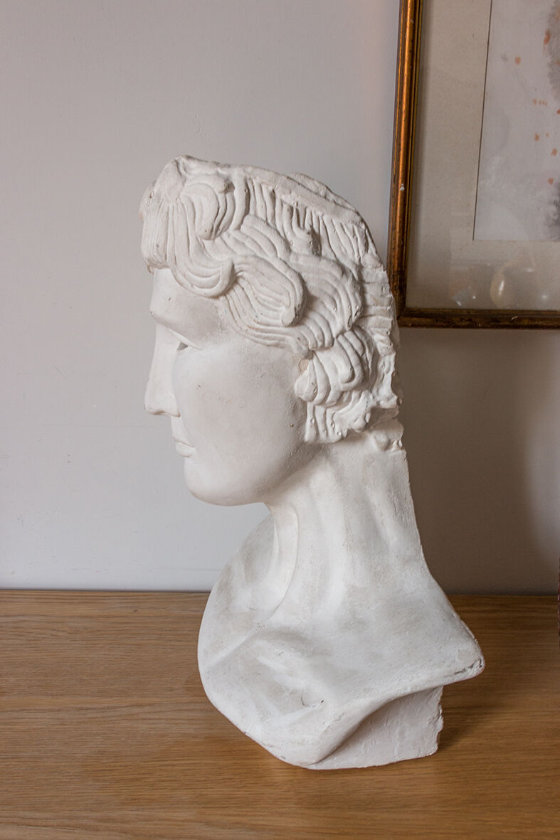 Ancient plaster bust
