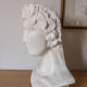 Ancient plaster bust
