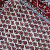 Tapis vintage indien Seraband fait main en laine – 94 x 162 cm – 1970s