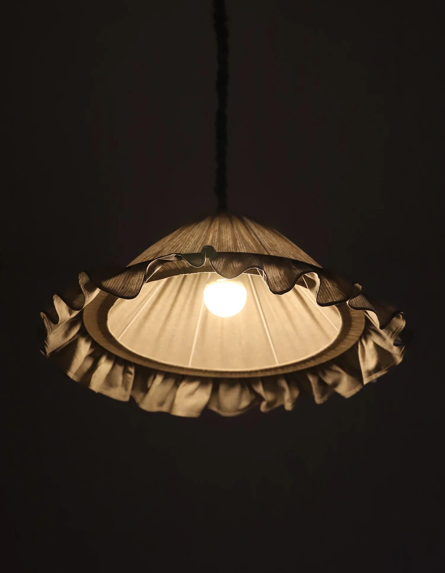 Suspension EMILIA — Fine Stripes Olive